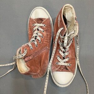“Converse All-Star” High-Top Sneakers - Pink ((Excellent))